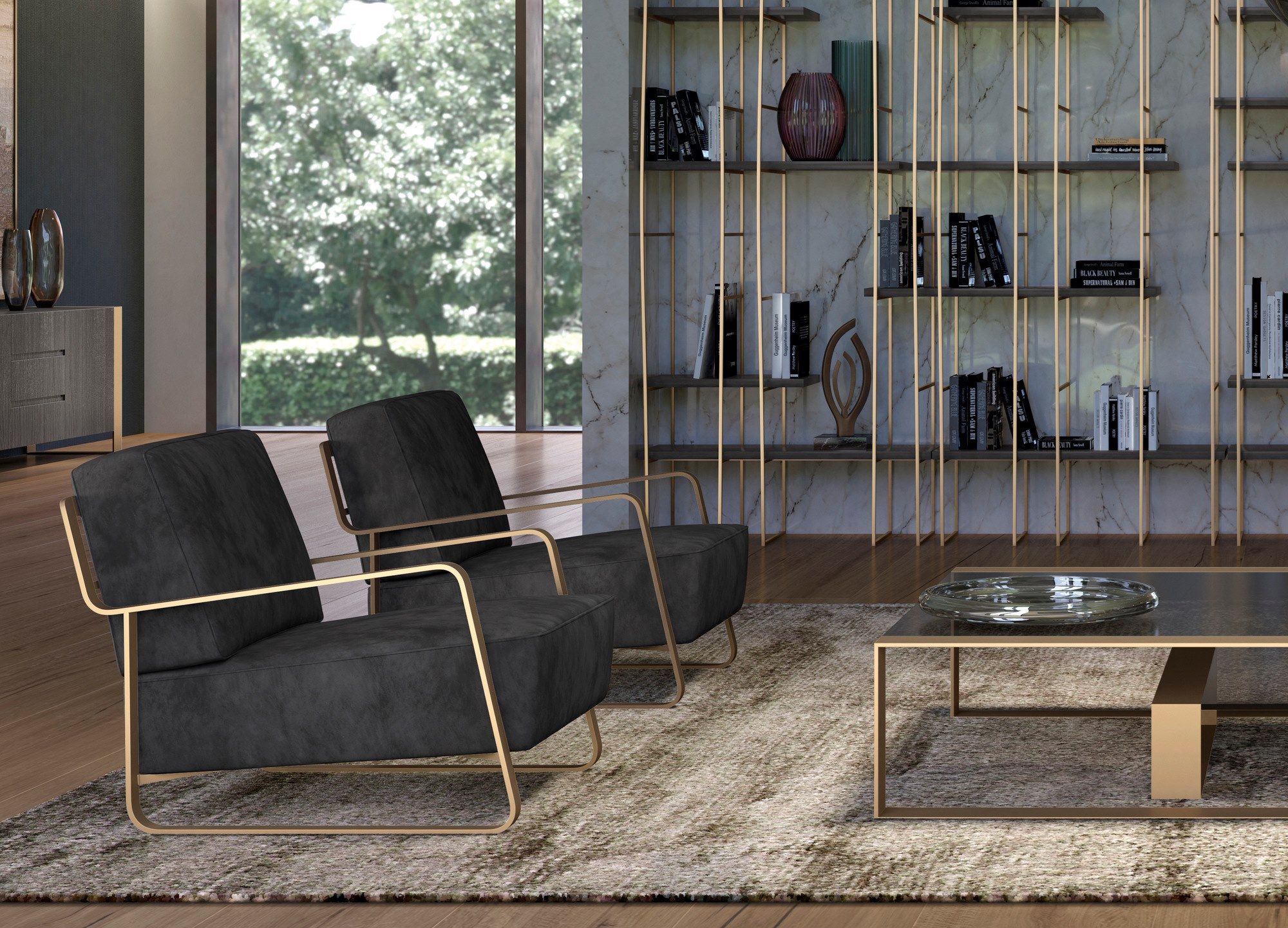 Тканевое кресло с подлокотниками F.lli Orsenigo Fujiyama ARCH-00112834 - Вид №1