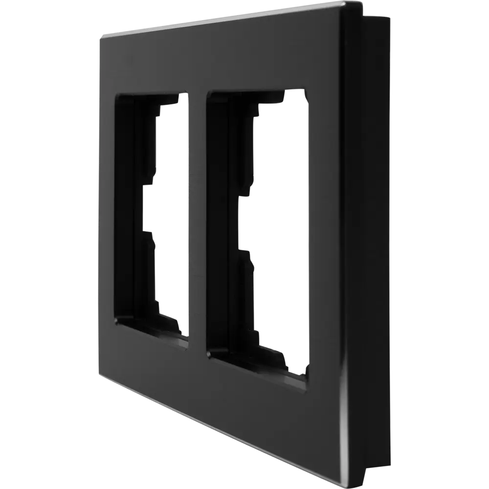 Рамка Werkel Aluminium на 2 поста - элегантное решение для розеток и выключателей 82125335 STLM-0019664 - Вид №2