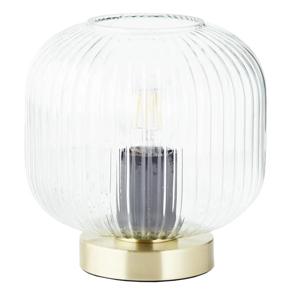 Настольная лампа Inspire «Dipsy» MAX60WH21 цвет прозрачный STLM-2202397 - Вид №2