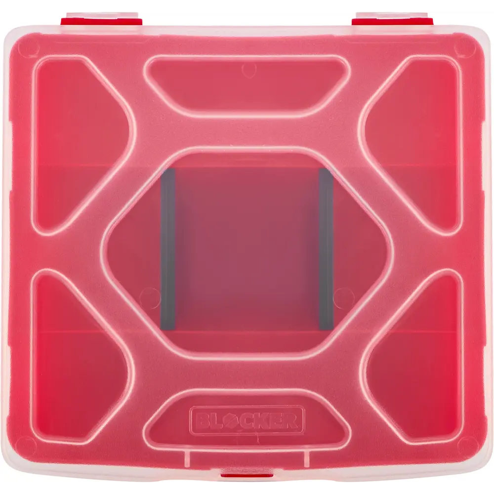 Органайзер Blocker Master 5.5, 13.5x4.2x14 см, пластик, цвет красный Santreyd STLM-2141023 - Вид №6