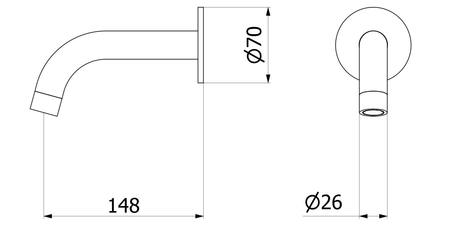 Настенный дозирующий носик IB Милан Турин ARCH-00035589 - Вид №13