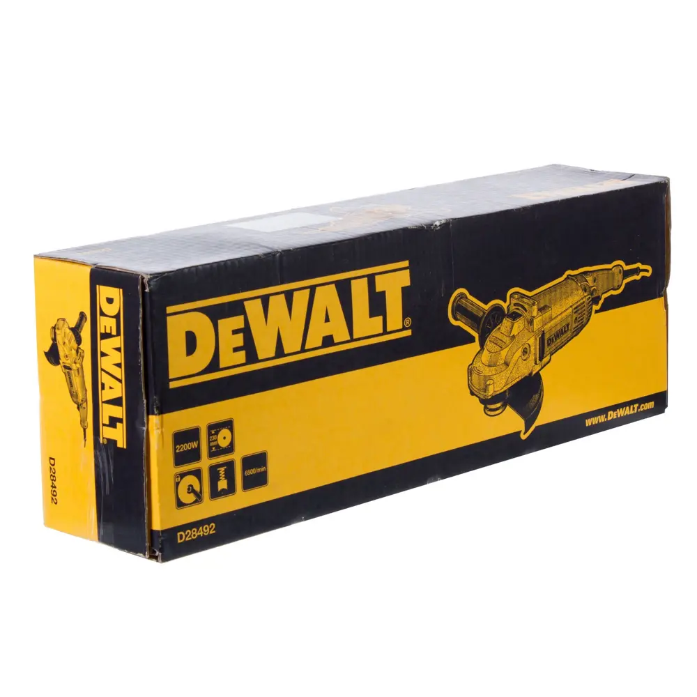 Углошлифовальная машина (болгарка) DeWalt D 28492, 2200 Вт, 230 мм STLM-2122138 - Вид №4
