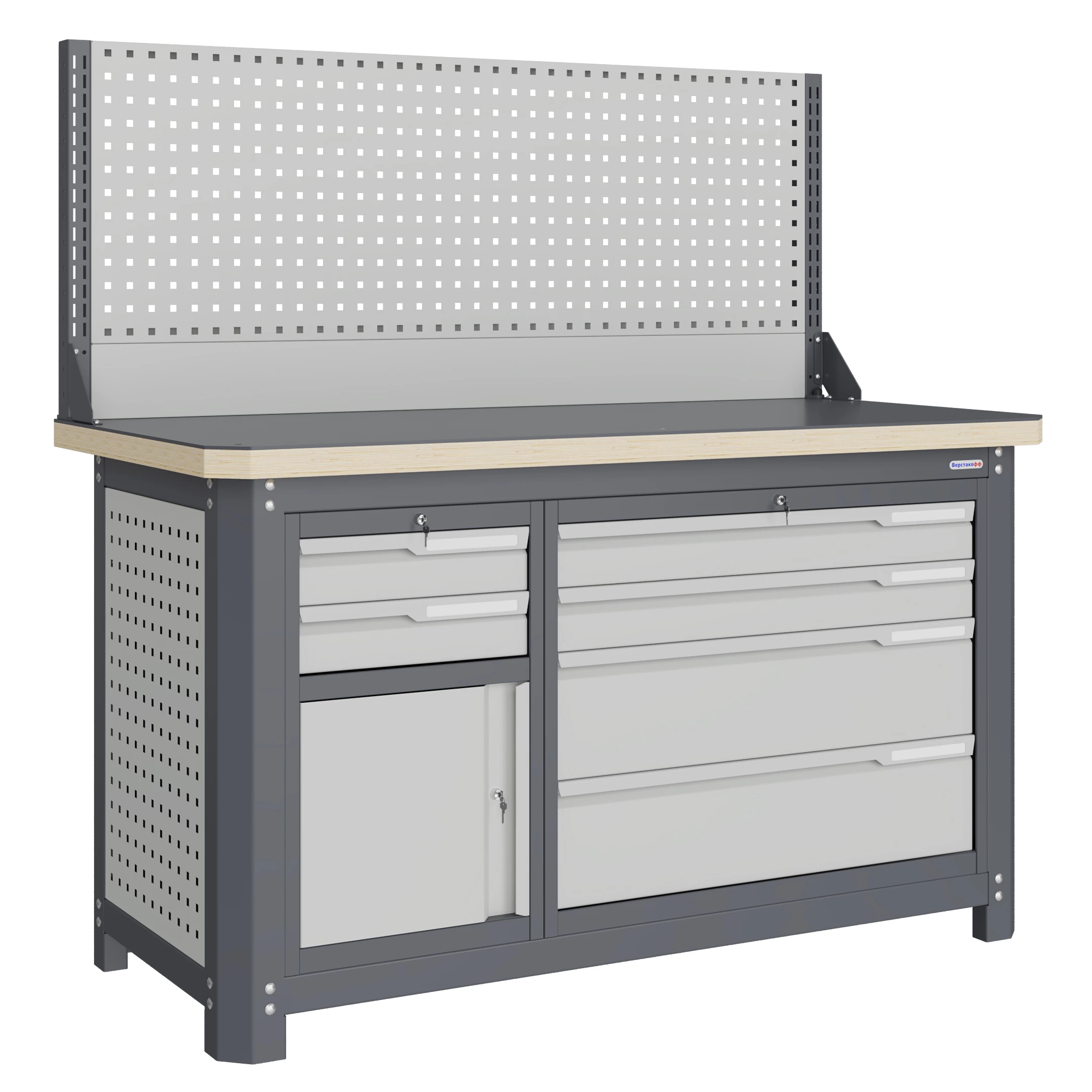 Верстак слесарный MCN 1552.S9L4-1 Верстакофф 111146