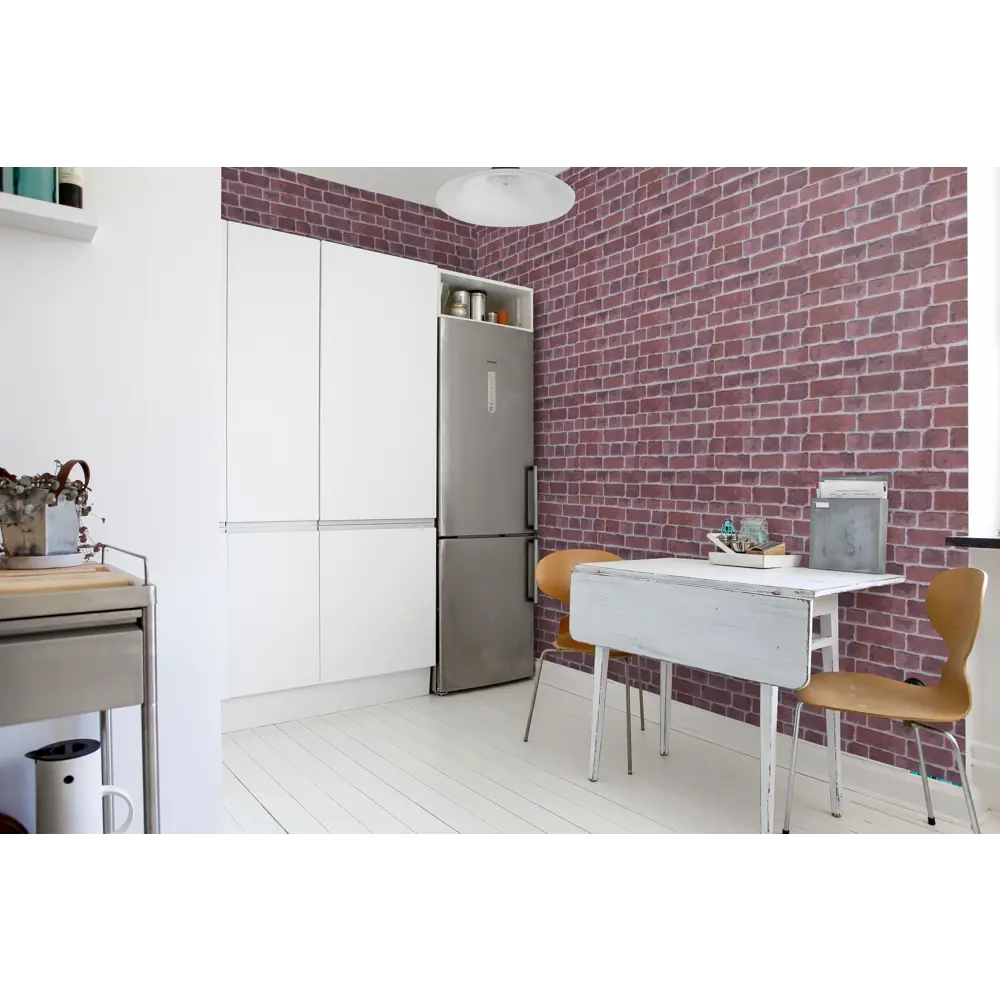 Панель полиэстеровая 9мм 600х400 мм цвет красный кирпич РСП STLM-2032071 - Вид №4