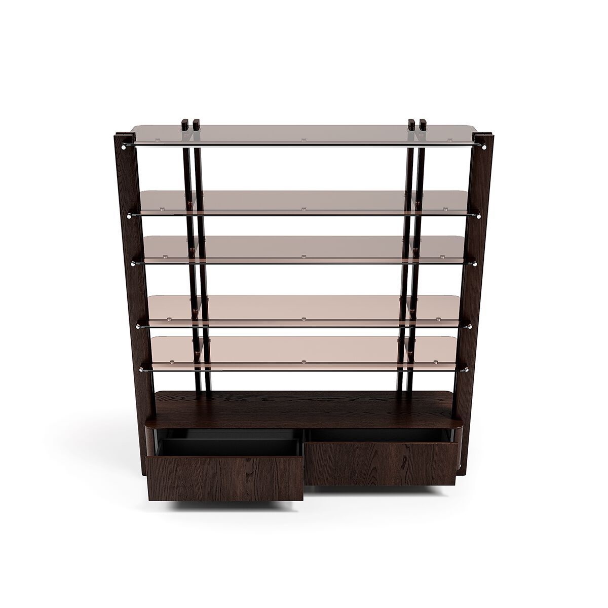 Деревянный двухсторонний книжный шкаф Capital Collection Diesis ARCH-00066794 - Вид №34