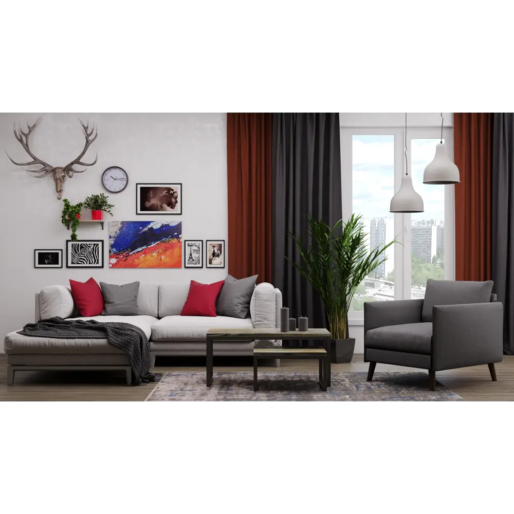 Часы настенные «Климат» D24.6 см пластик цвет белый Santreyd STLM-2188597 - Вид №4