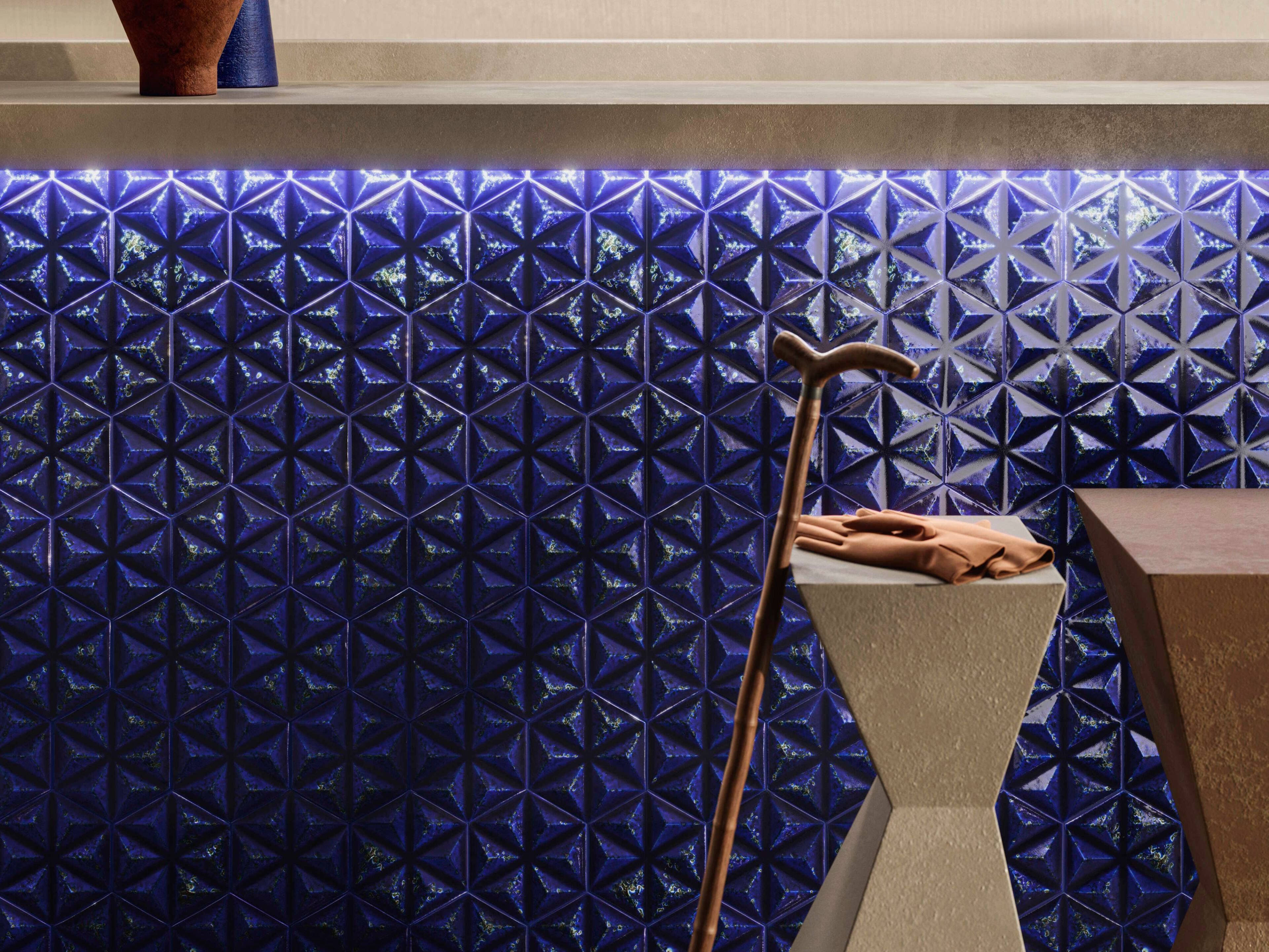 Двухгорячая керамическая облицовка для интерьера Acquario Due Exa16 Stella ARCH-00039812