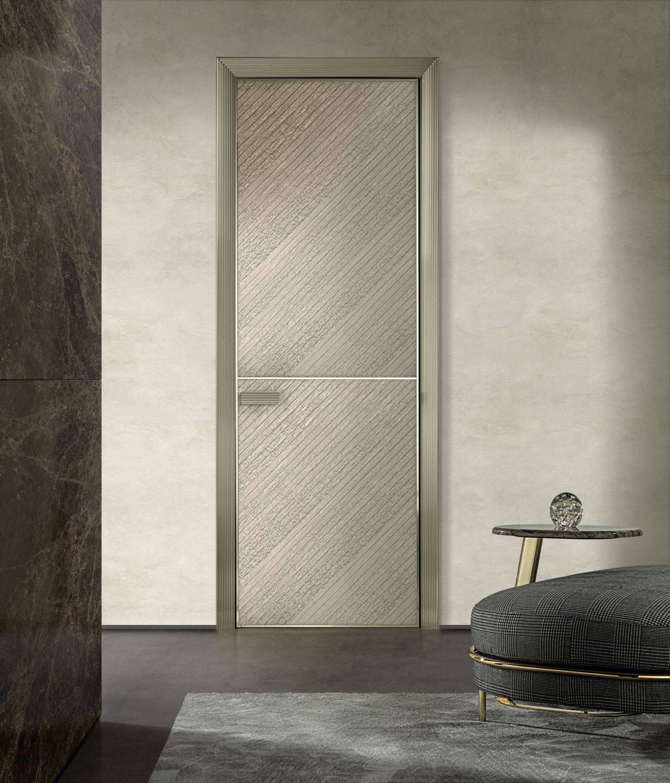 Распашная дверь Longhi Алюминиевые шикарные двери ARCH-00108718 - Вид №3