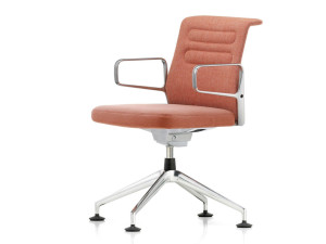 Тканевое вращающееся кресло