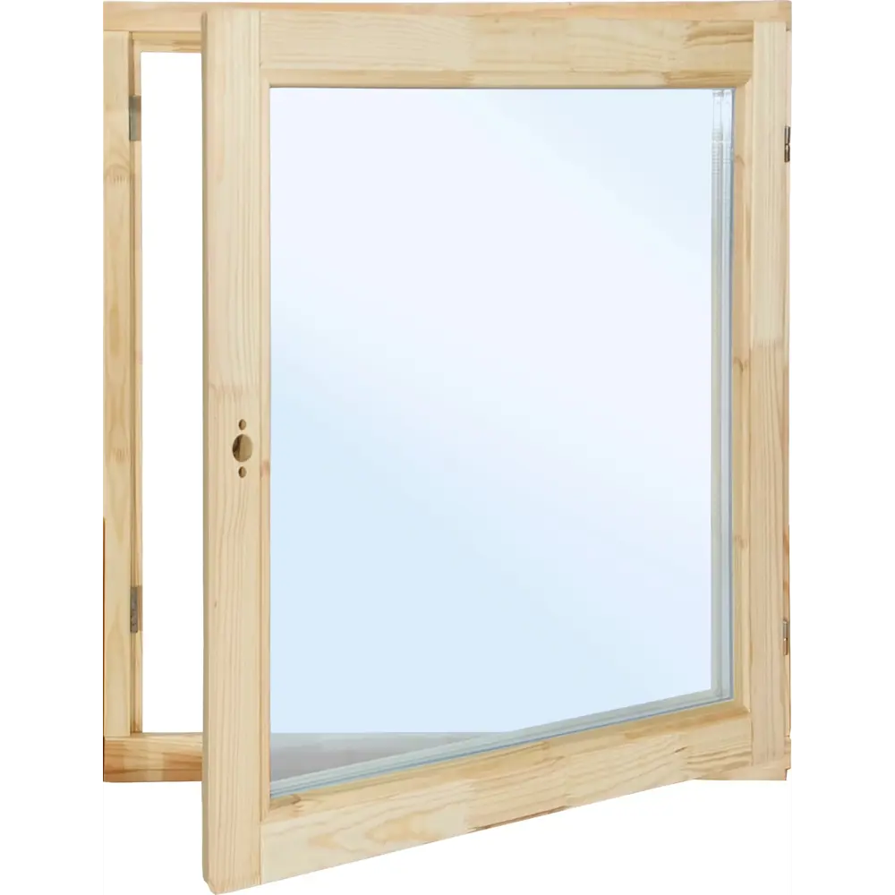 Окно деревянное 86х87 см, однокамерный стеклопакет Santreyd STLM-2068024 - Вид №1
