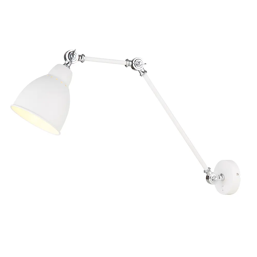 Настенный светильник Arte Lamp Braccio цвет белый STLM-2086522