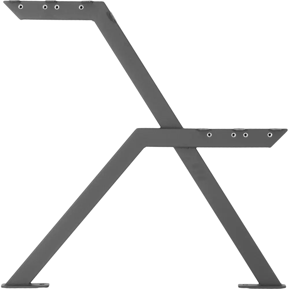 Скамейка - стол Domino 150х78,7х81 см дерево/металл коричневая/черная Santreyd STLM-2103899 - Вид №8