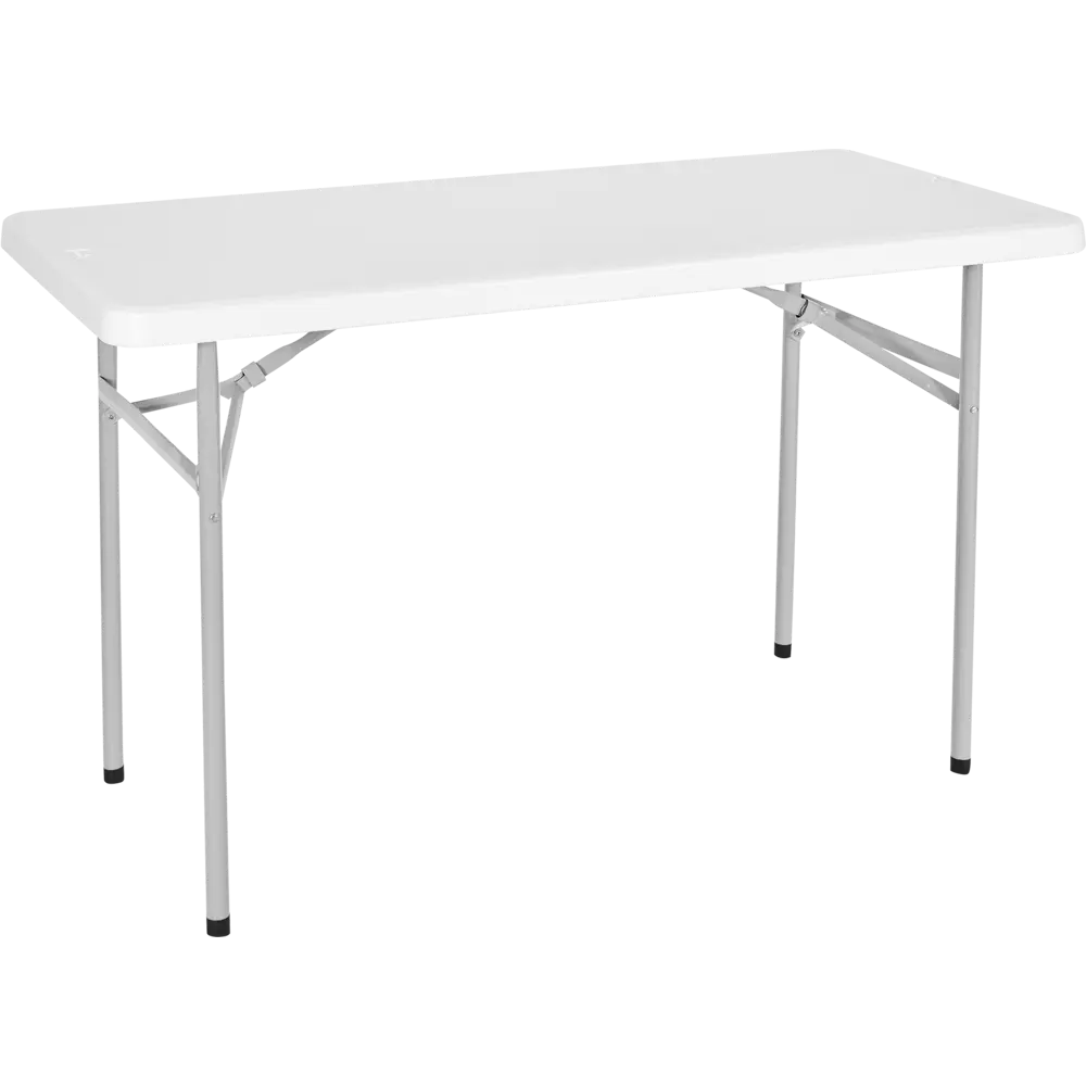 Стол садовый Сатурн СТС120 складной 61x74x122 см пластик белый METMEBEL STLM-2118253 - Вид №1