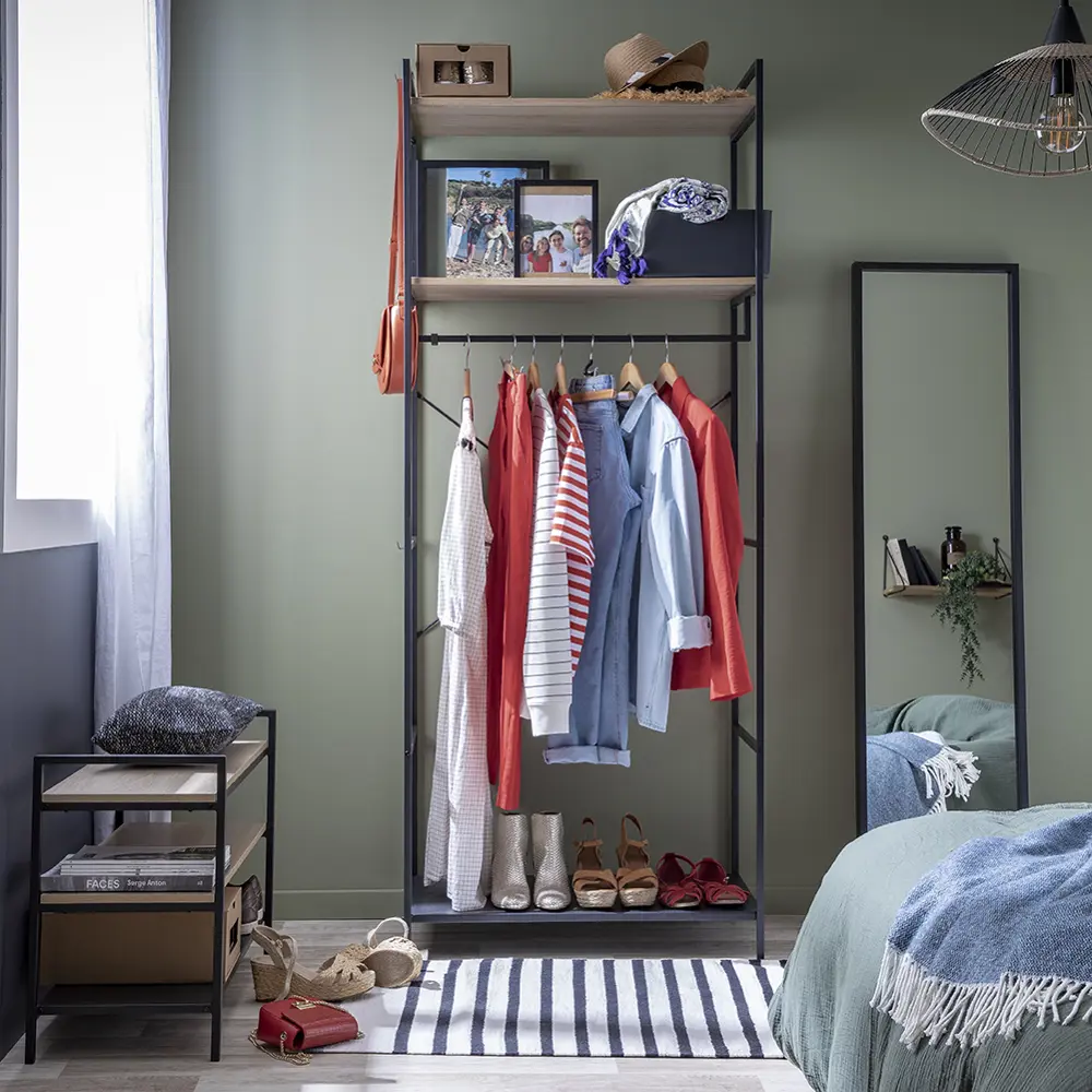 Плечики Spaceo с зажимом: элегантное хранение без деформации 82680668 Плечики с зажимом STLM-0033928 - Вид №4