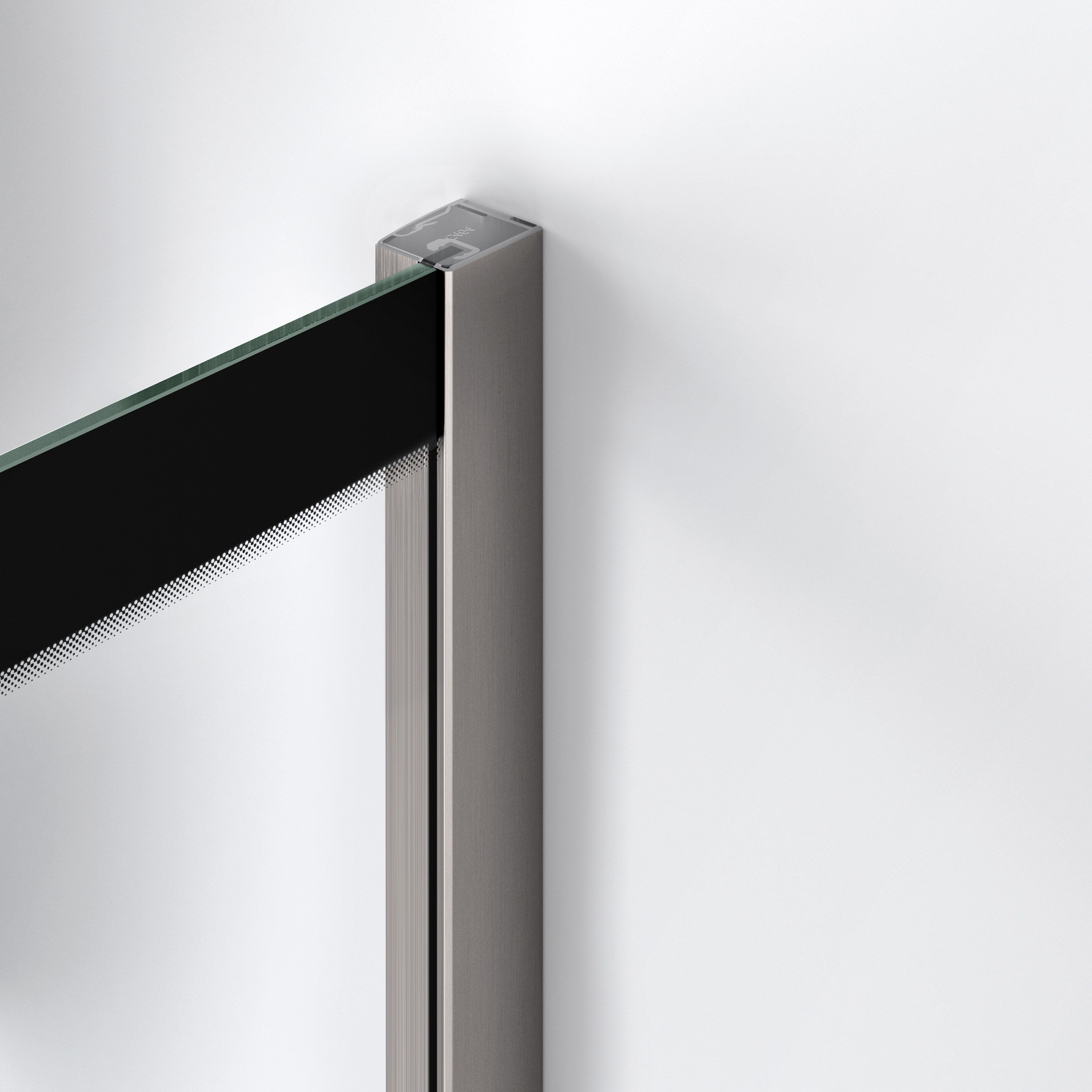 Алюминиевая и стеклянная душевая кабина с раздвижной дверью DUKA вода 5000 ARCH-00071644 - Вид №39