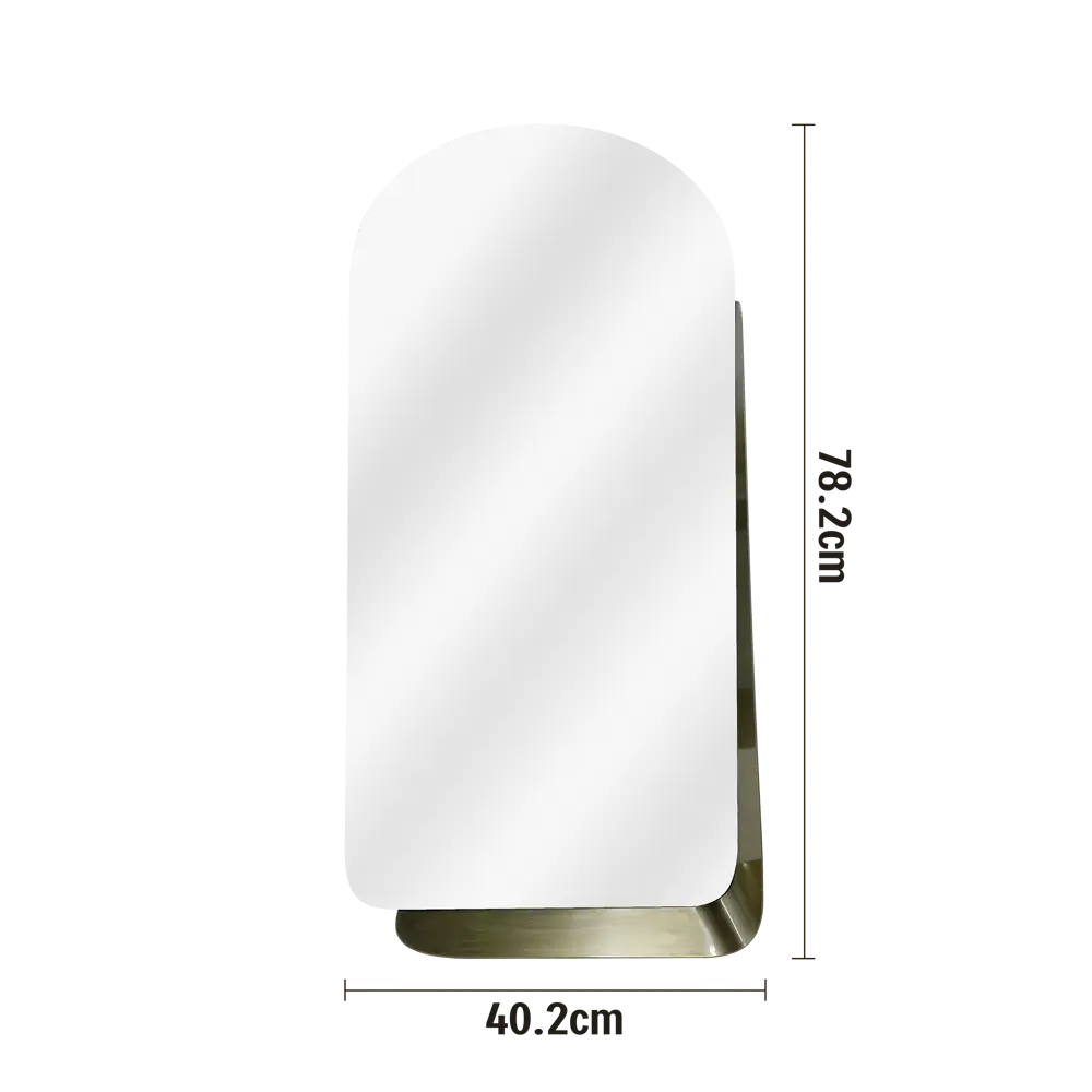 Зеркало KREAFORTA Brilia Brass с арочным дизайном в латунном покрытии 89389492 STLM-1576793 - Вид №1