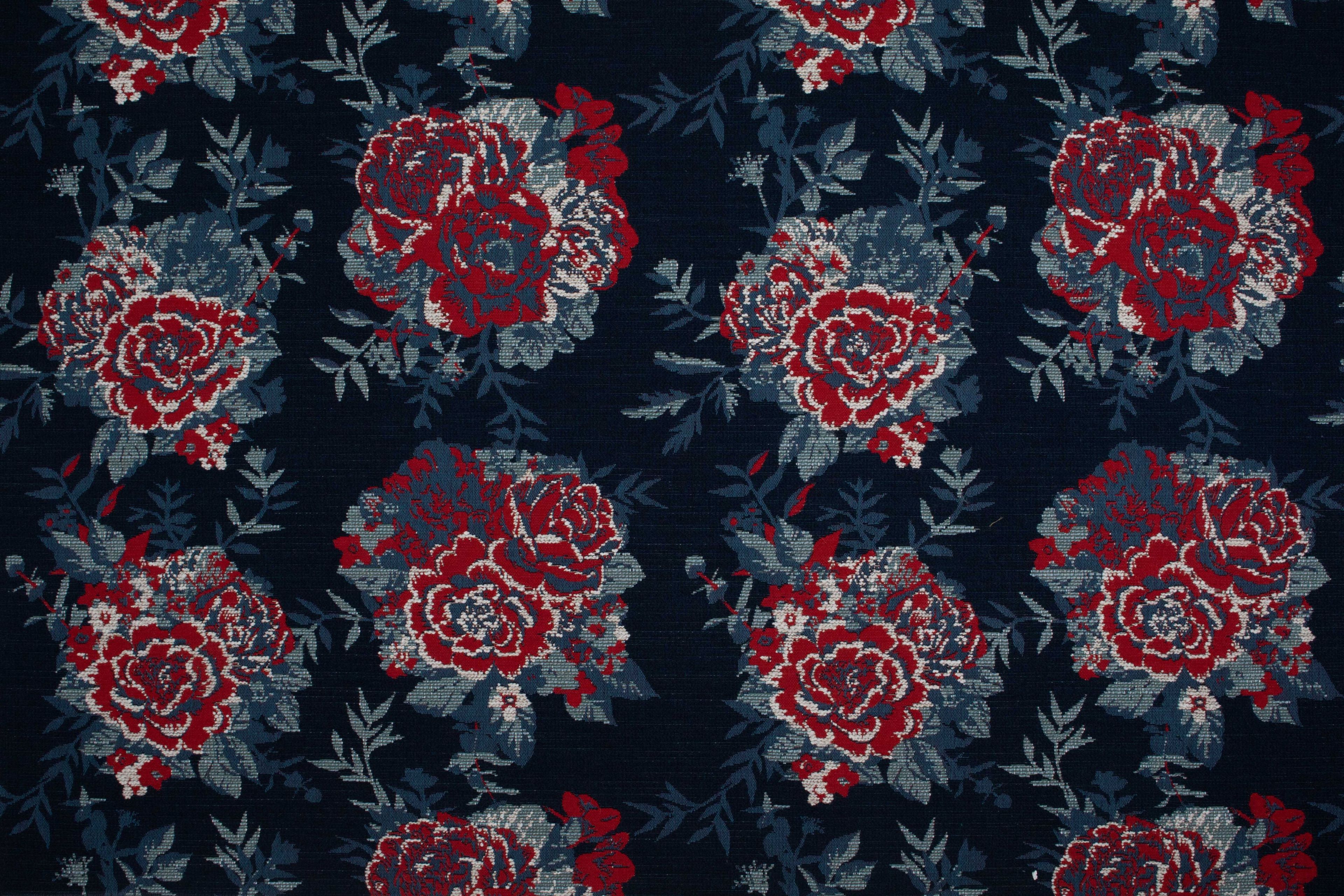 Хлопчатобумажная ткань с цветочным рисунком LELIEVRE Quenin-Belle Époque ARCH-00055227 - Вид №1