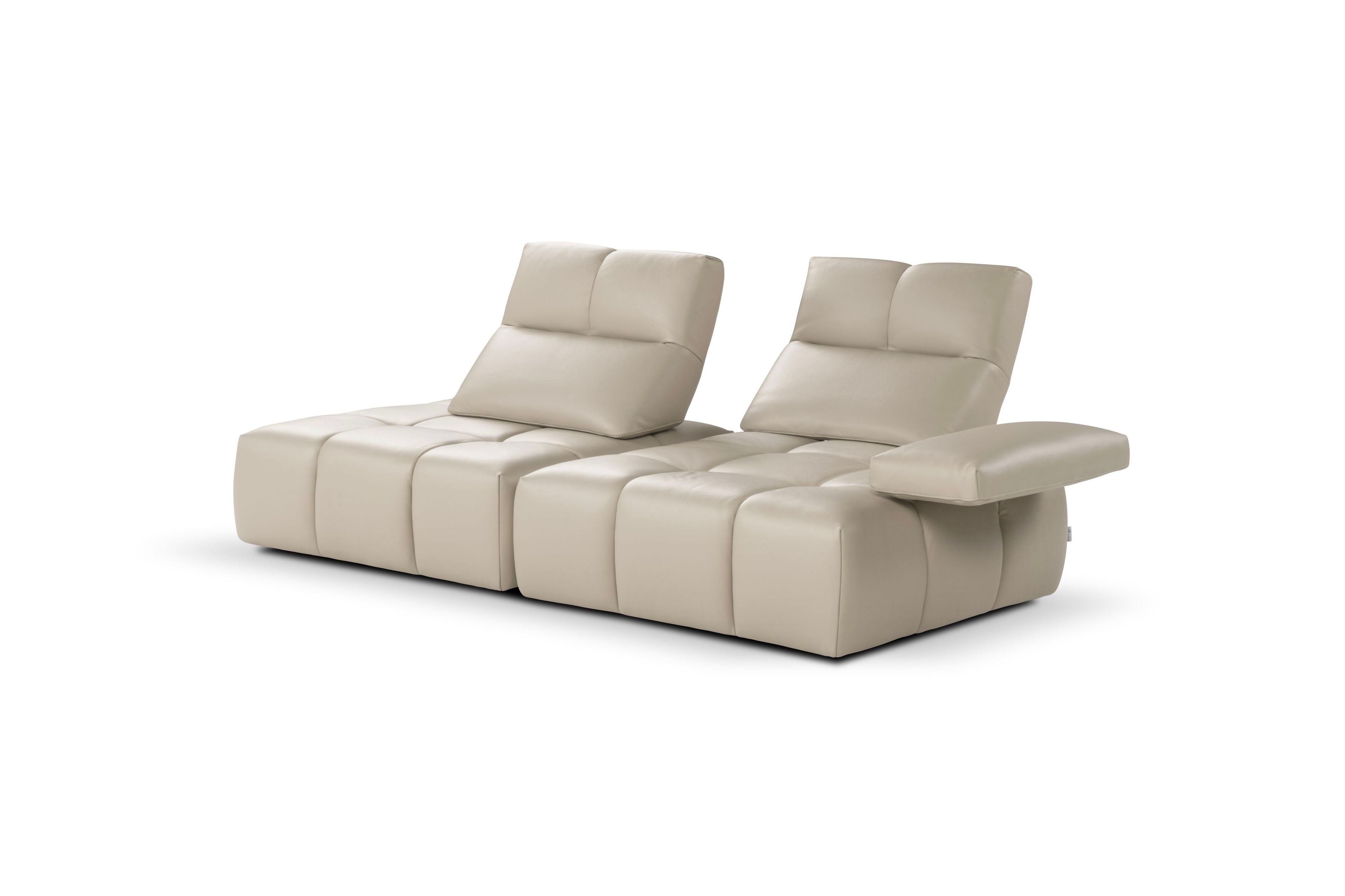 3-местный кожаный модульный диван Calia Italia Modular ARCH-00147793 - Вид №1