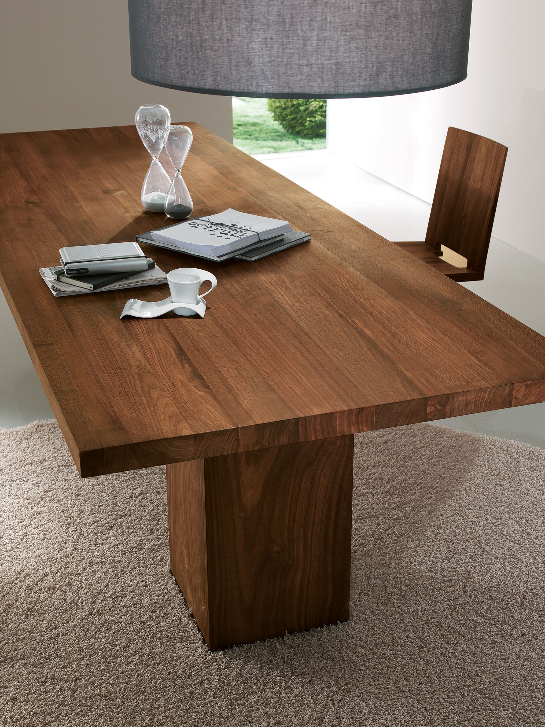 Прямоугольный стол из массива дерева Riva 1920 Boss Basic ARCH-00032676 - Вид №1