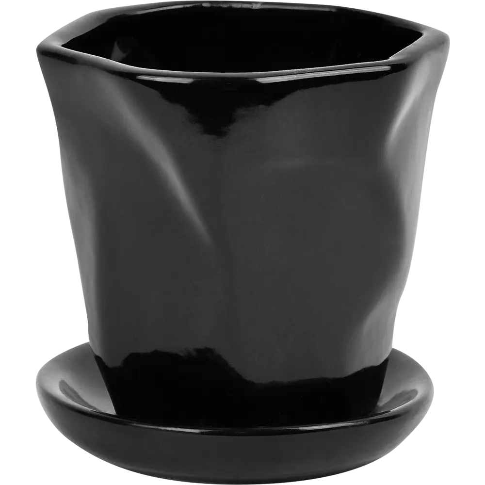 Керамический горшок Gonchar Креатив для комнатных растений 9×9 см 84284828 STLM-0048067