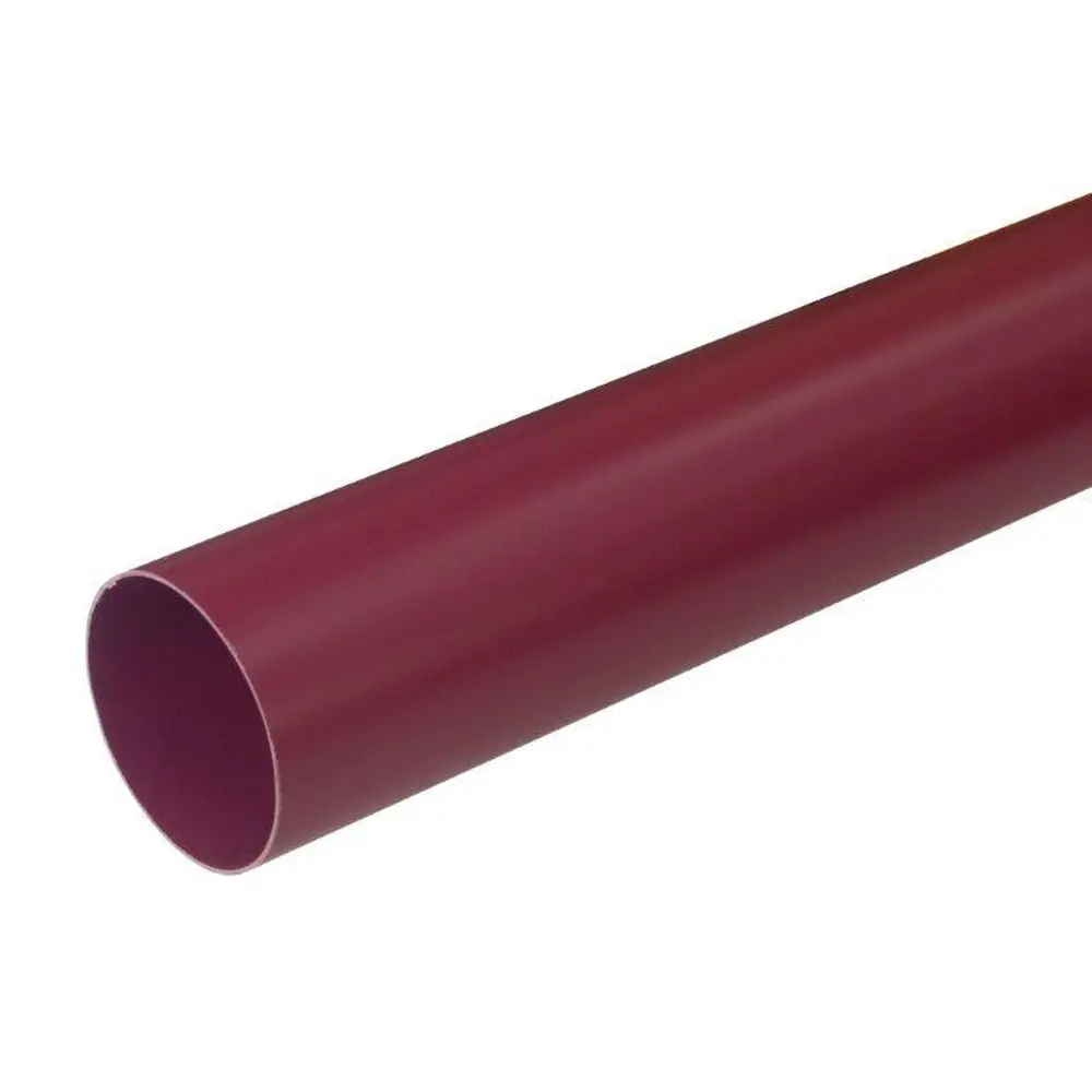 Труба водосточная 80x1000 мм цвет красный MUROL STLM-2165447