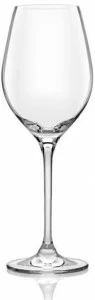 IVV Набор из 6 прозрачных стеклянных бокалов для белого вина Vizio 6500.1