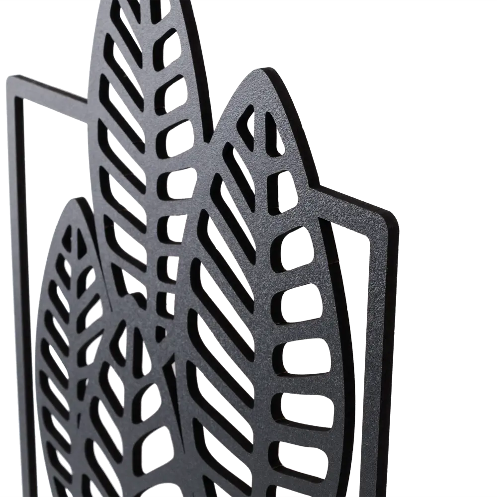 Панно декоративное листья 45x55см цвет черный Santreyd STLM-2121364 - Вид №1