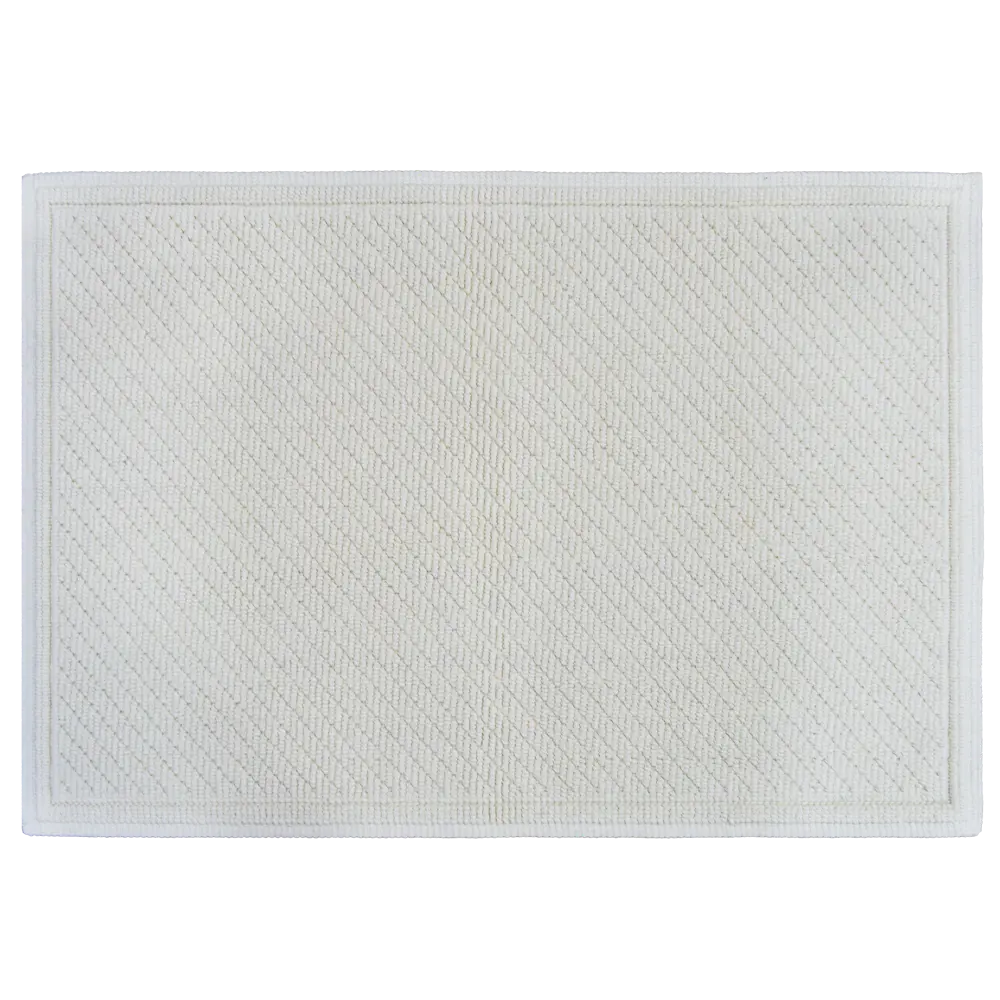 Коврик для ванной комнаты Jacquar 53x76 см цвет кремовый SENSEA STLM-2011185