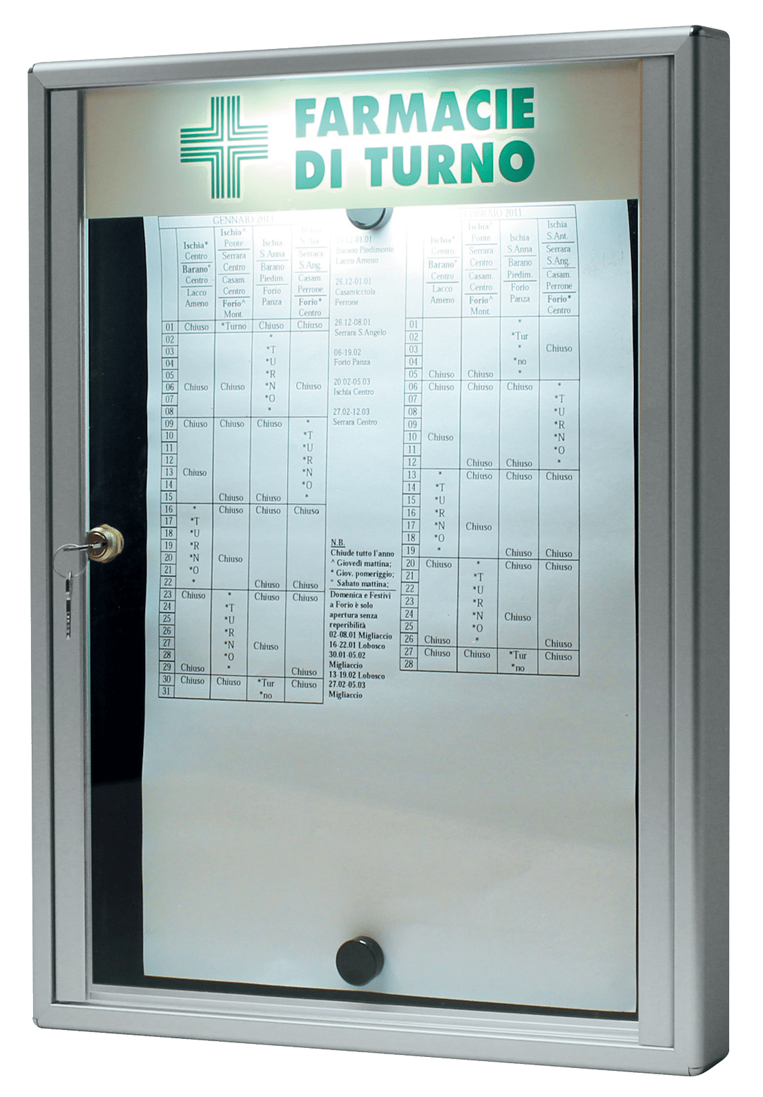Настенная доска объявлений для общественных мест RAVASI Bacheche per farmacia ARCH-00148670 - Вид №1