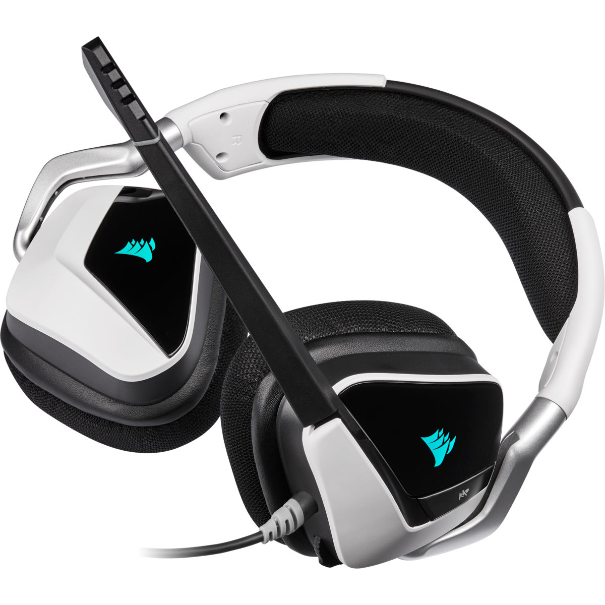 CA-9011204-EU Игровая гарнитура gaming™ void rgb elite usb premium gaming headset with 7.1 surround sound, white Corsair Santreyd  - Вид №7