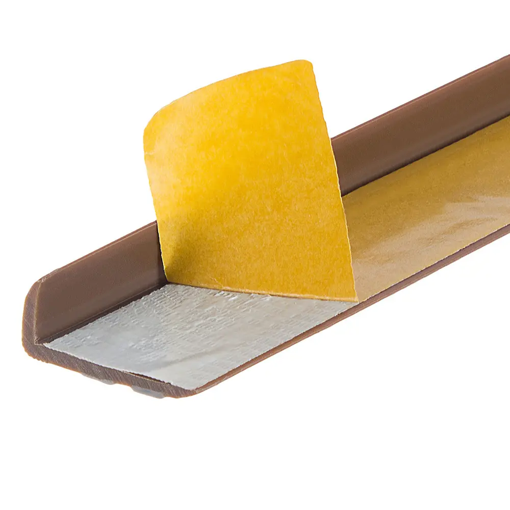 Порог угловой (угол) антискользящий 40х15х900 мм цвет венге TPlast STLM-2061080 - Вид №1