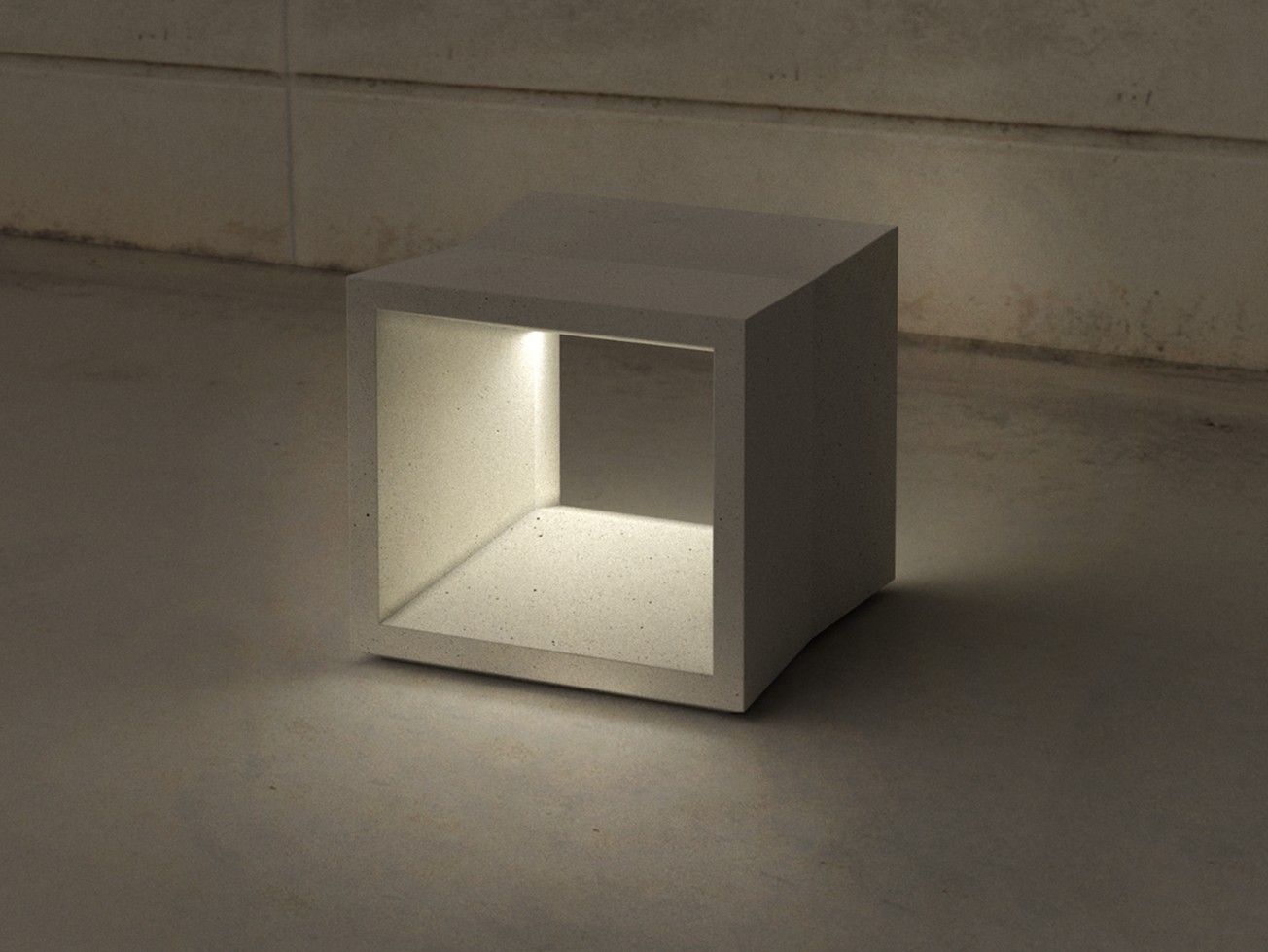 Бетонное сиденье со встроенным освещением SIT Flat ARCH-00121659