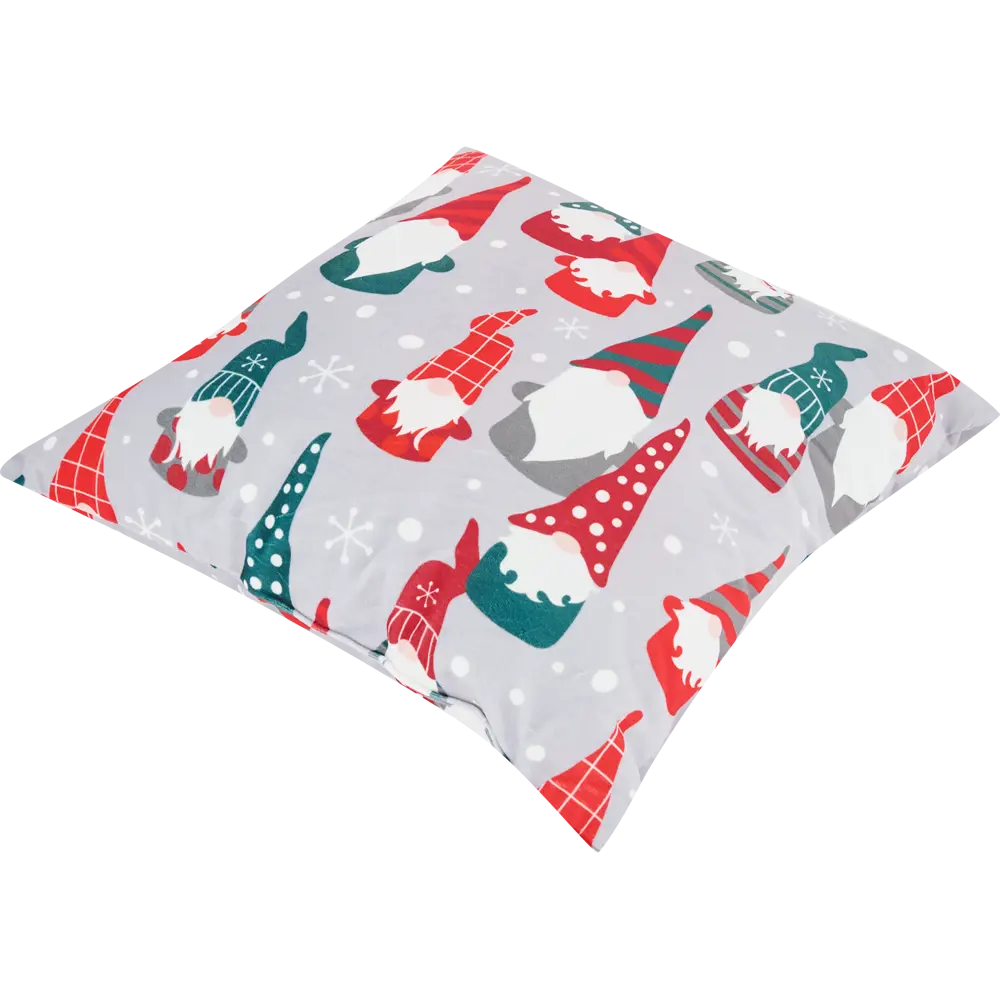 Подушка Seasons Гномы 40x40 см цвет серый STLM-2202279 - Вид №2