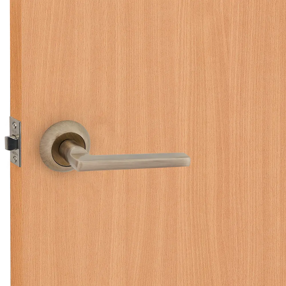 Дверные ручки Punto Polo без запирания цвет бронза STLM-2125684 - Вид №7