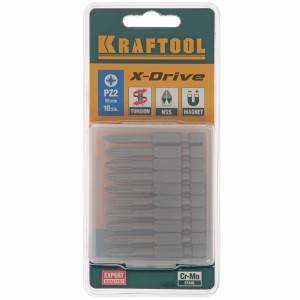 Набор бит KRAFTOOL 26123-2-50-10 1065220