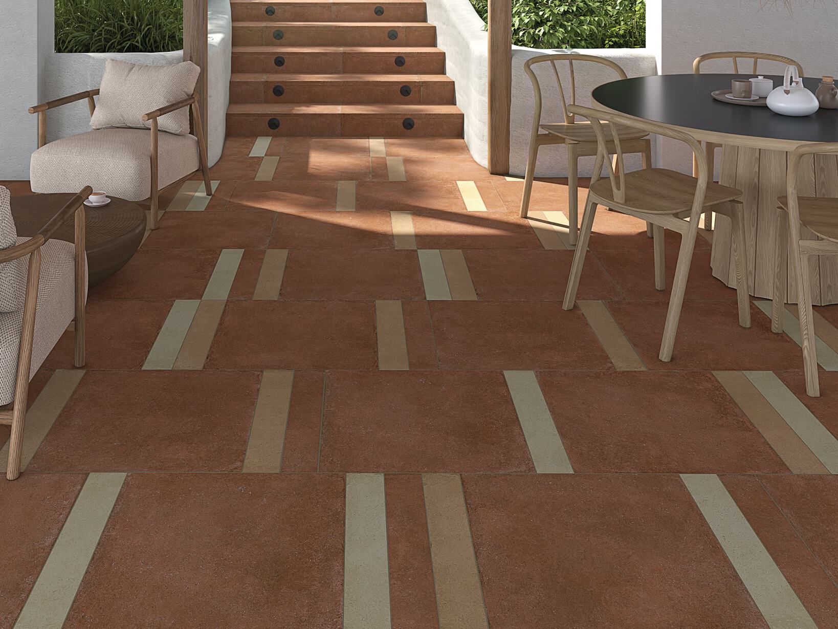 Напольное / керамогранит с терракотовым эффектом VIVES ноль ARCH-00016825