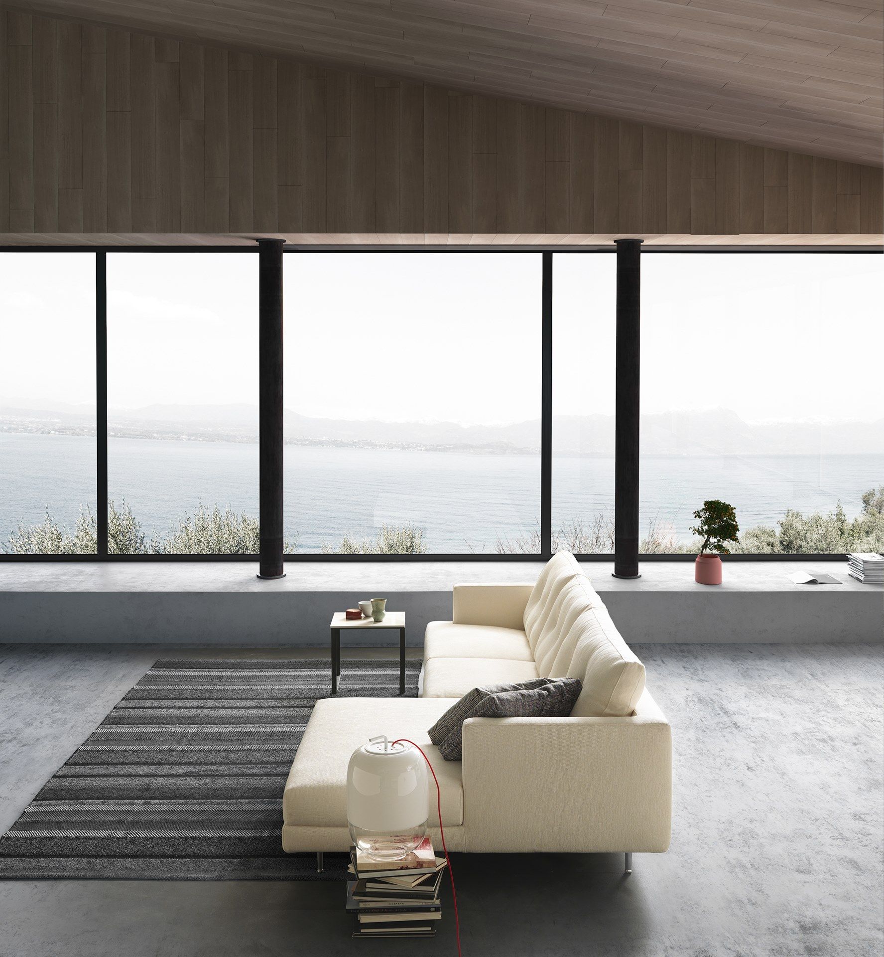 Секционный тканевый диван с полуостровом VALENTINI Maxime ARCH-00031870 - Вид №7