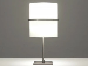 Firmamento Milano Светодиодная настольная лампа из алюминия и стекла Boa Cg-033tm-ni