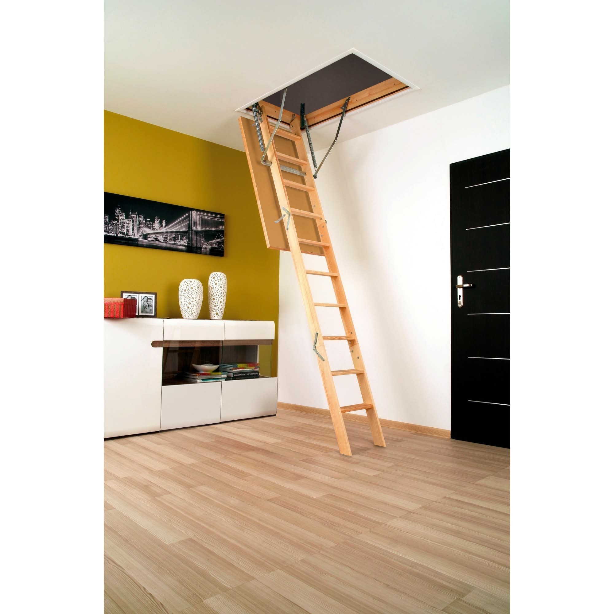 18209591 Лестница чердачная OLS-B 120х60x280 см Santreyd  - Вид №1