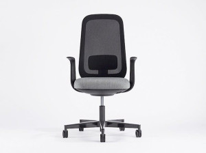 Ткань поворотный операционный офисный стул с подлокотниками