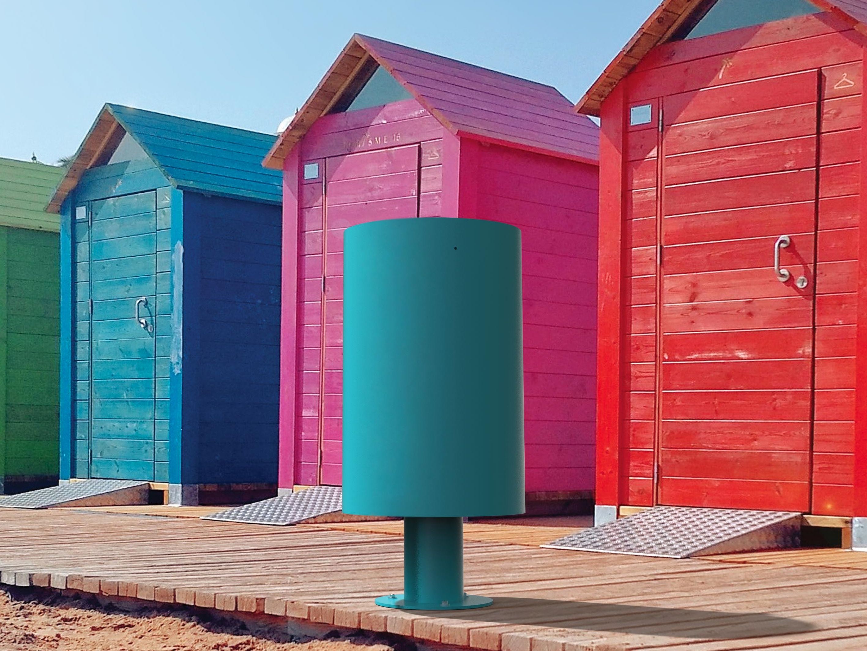 Оцинкованная стальная стойка для мусора City Design CARRO ARMATO ARCH-00065189