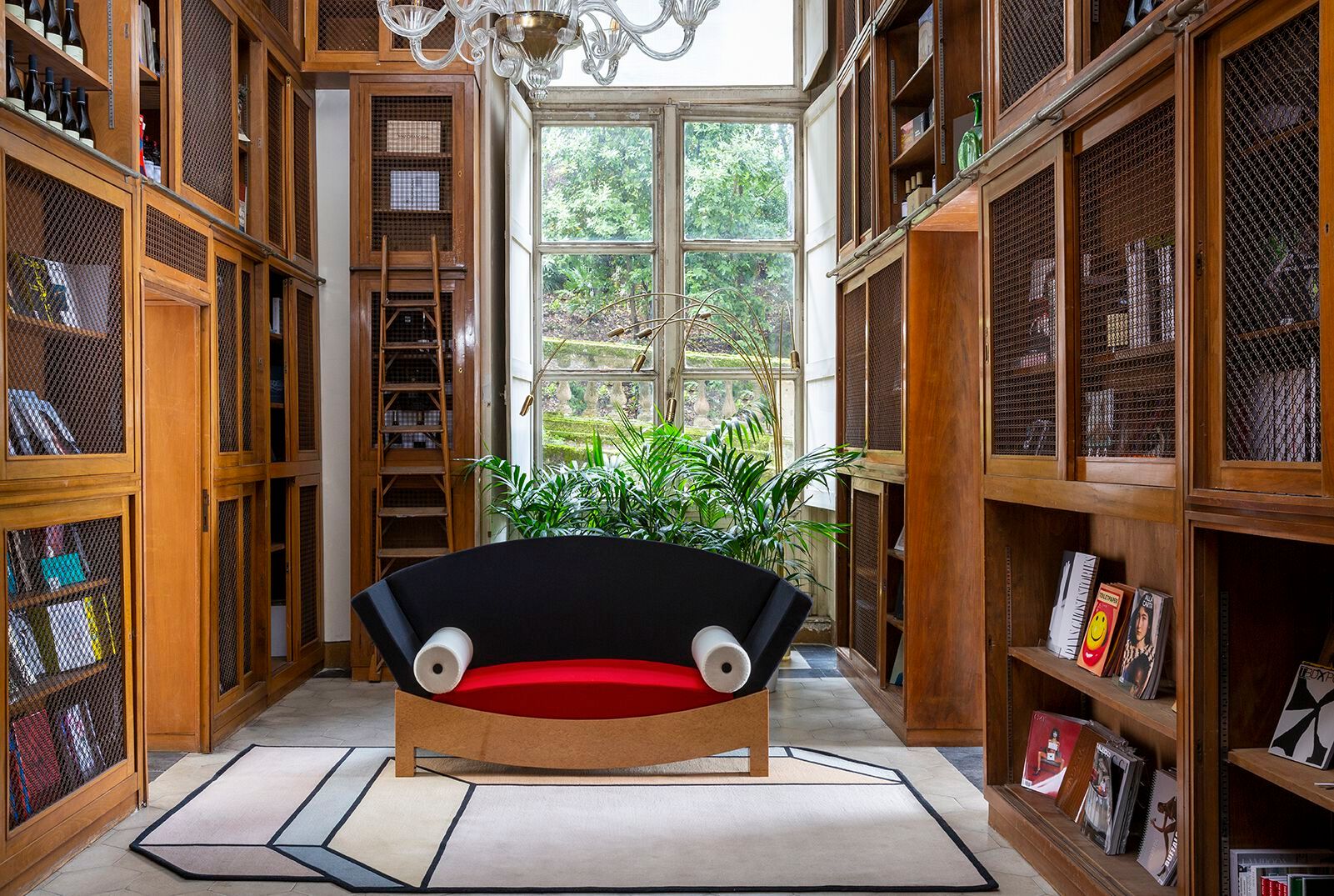 Шерстяное кресло с фанерной основой Poltronova Mitzi ARCH-00085501 - Вид №4