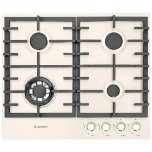 91417118 Газовая варочная панель Gefest ПВГ 1214-01 К81 60 см 4 конфорки цвет кремовый STLM-1548355