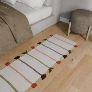Коврик Inspire декоративный хлопок JACU 60x180 см с бахромой цвет разноцветный 85077923 STLM-2181256