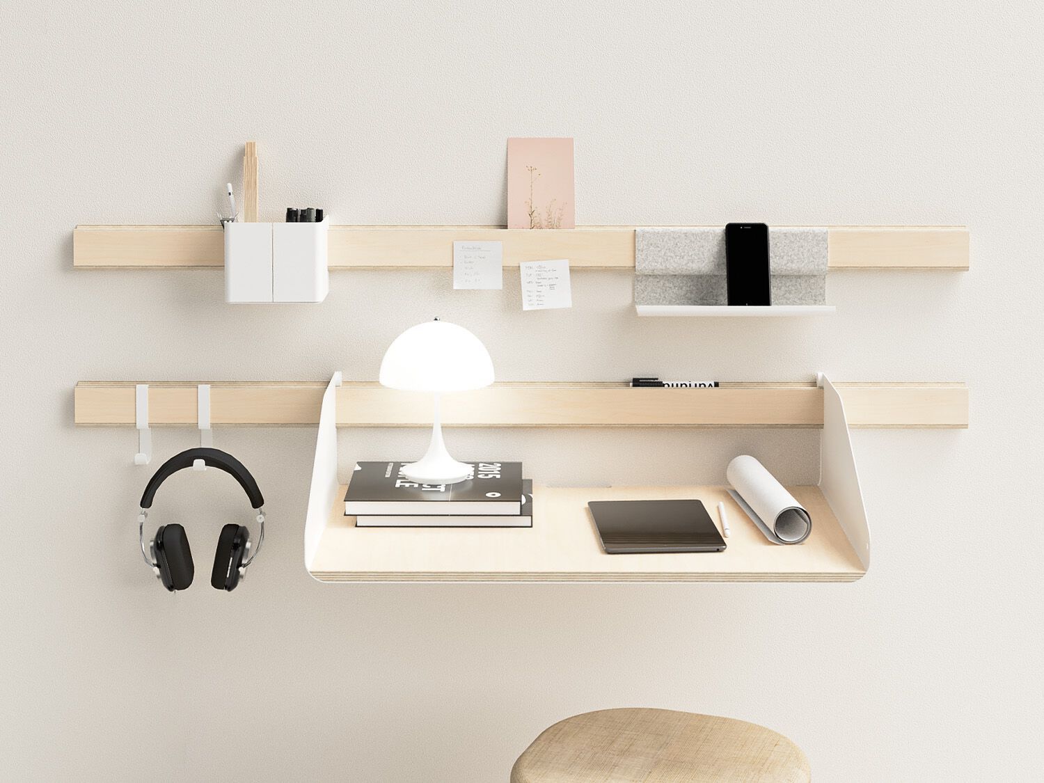 Деревянный подвесной письменный стол Variand Furniture H04 ARCH-00089985