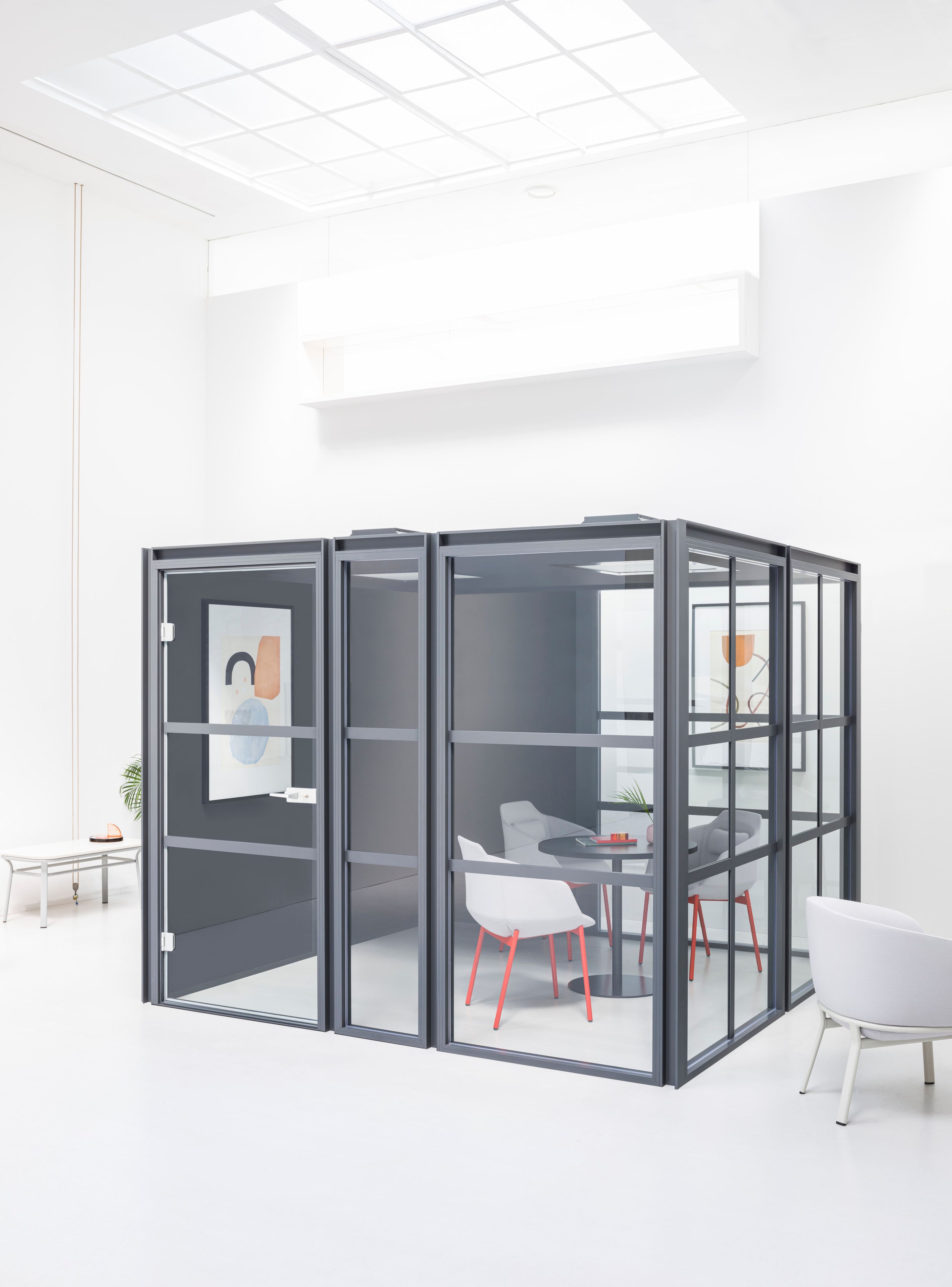 Акустическая офисная кабина со встроенным освещением MDD ARCH-00061241 - Вид №2