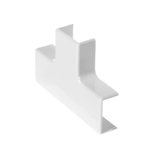 Угол Т-образный для кабель-канала Экопласт MT20/10 мм цвет белый 5 шт.