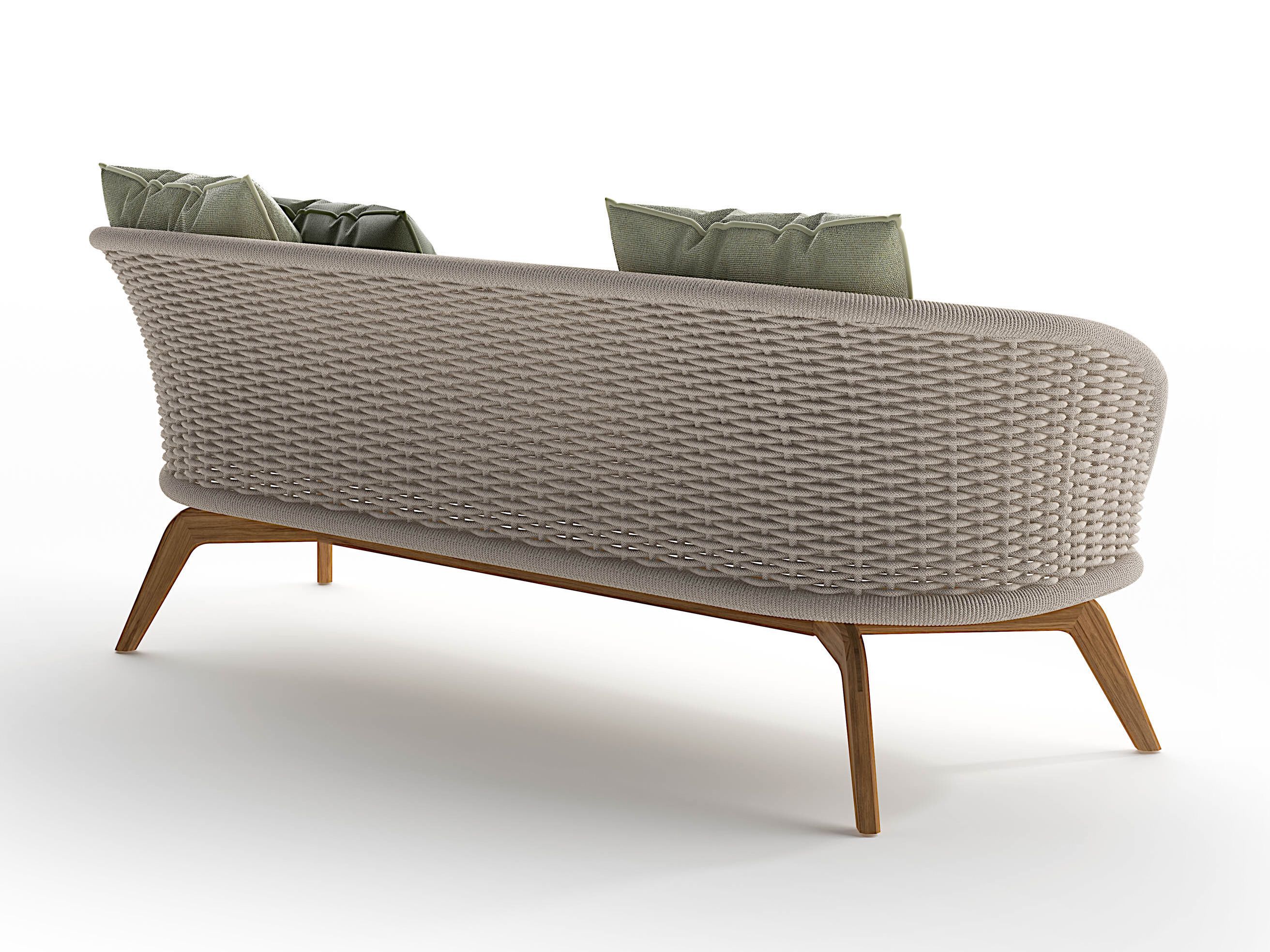 2-местный акриловый тканевый садовый диван Atmosphera Ludo ARCH-00047829 - Вид №6