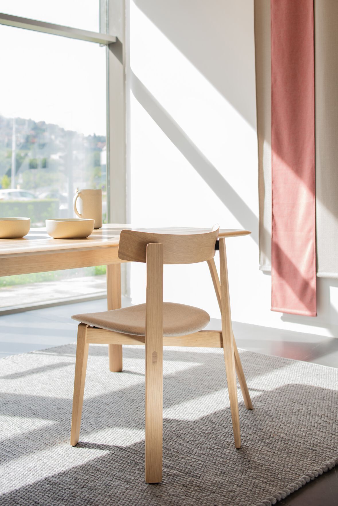 Мягкий стул с открытой спинкой Gazzda ARCH-00083652 - Вид №5