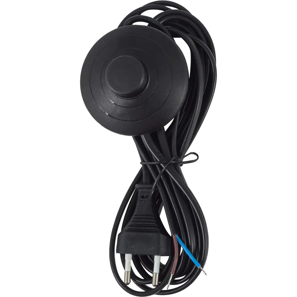 Сетевой шнур TDM ELECTRIC с ножным выключателем 3.5 м 82403720 STLM-0026718